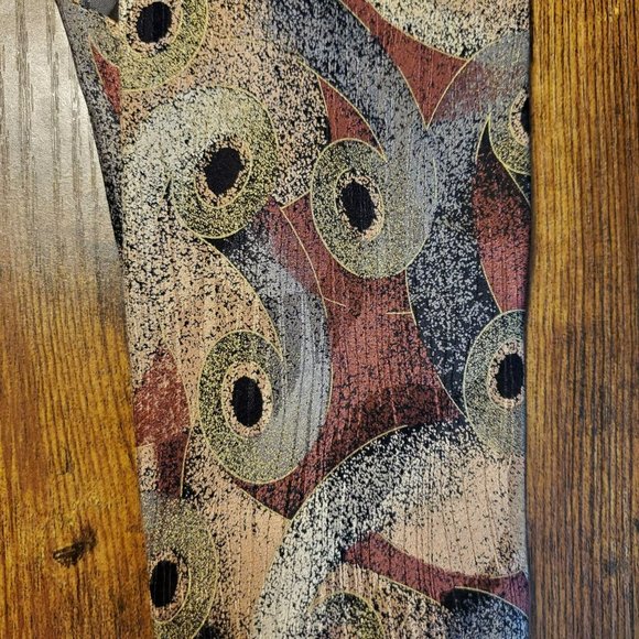 Manzoni Tie, Vintage Tie, Necktie, Retro Tie, 100% Silk Tie, Tie, Made in Italy, - Picture 4 of 4